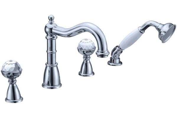 СМЕСИТЕЛЬ ВРЕЗНОЙ Boheme BRILLANTE_Комплект 393