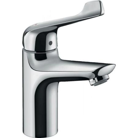 Hansgrohe 71921000 Novus Смеситель для раковины 98 мм, длинный рычаг, со сливным гарнитуром, хром