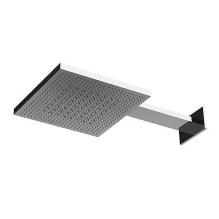 Almar VELVET DUAL FLOW Душевая лейка из стены, 300х300 мм, 2 режима, материал нерж. сталь, цвет Mirror Stainless Steel