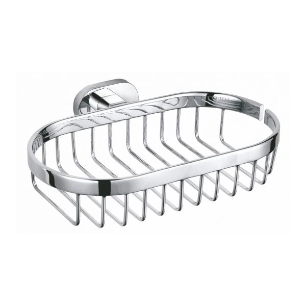 Мыльница с держателем WONZON & WOGHAND FIRST, Хром (WW-8424)