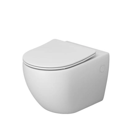 Унитаз Grossman GR-4411MS Color (550*365*395) БЕЛЫЙ МАТОВЫЙ подвесной Безободковый