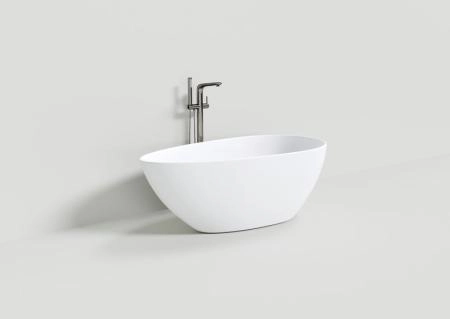 Ванна NT BAGNO NT312 1500 PETALO 1500x750 искусственный камень белый матовый