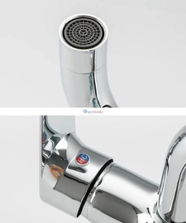 Душевая система Frap F24001 хром для ванны