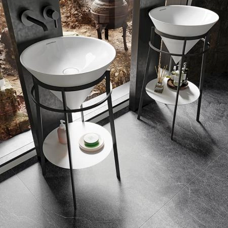 Металлическая структура Kerama Marazzi CONO КОНО CO.44\BLK.M напольная 44, черная матовая