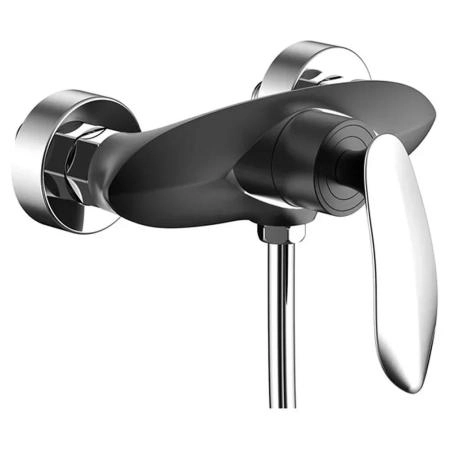 Смеситель GROCENBERG GB9001BC для душа, черный/хром