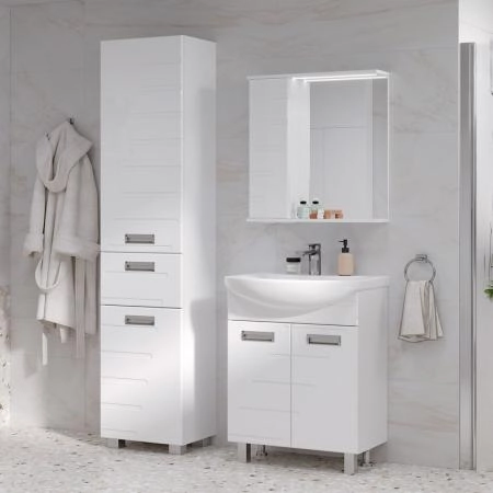 Пенал для ванной напольный Volna Joli 40