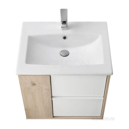 Тумба под раковину AQUATON Бостон 60 дуб эврика 1A252501BN010