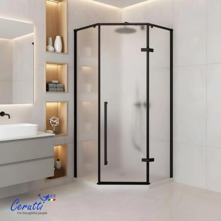 Душевое ограждение СeruttiSPA C2AF R (100x100x195)