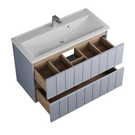 Тумба под раковину VENECIANA Tellaro 100 под ум-к Mario 100 Азур