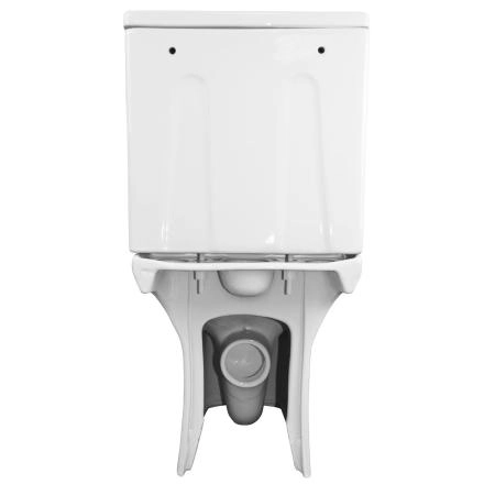 Унитазы Azario Унитаз-компакт безободковый Azario Formal AZ-1353B с крышкой микролифт