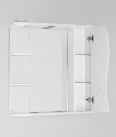 Зеркальный шкаф Style Line Амелия 75 со светом