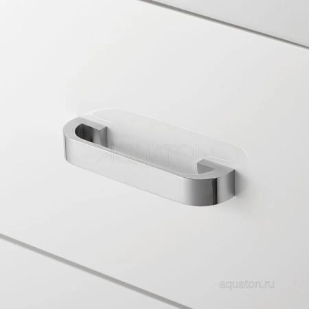 Тумба под раковину Акватон Америна 60 М 1A168901AM010 белая напольная