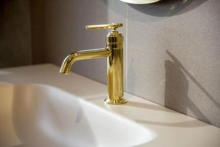 Смеситель для умывальника Boheme ETERNA GOLD 171-G