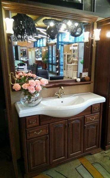 Тумба под раковину Opadiris Риспекто 120 1210х905х510 мм цвет нагал напольная