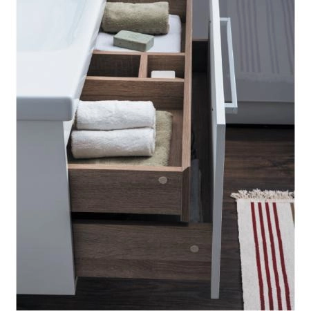 Тумба Dreja BIG INN 65 см под умывальник дуб кантри, подвесная