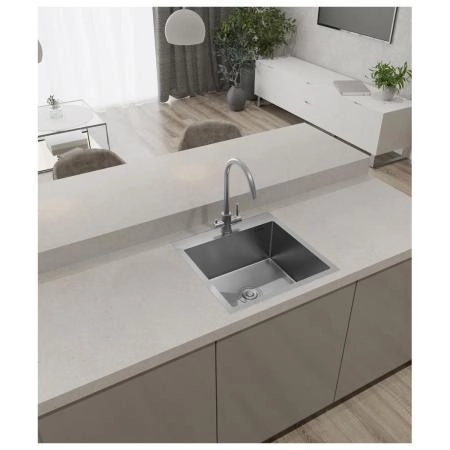 Кухонная мойка GranFest 5050, нержавеющая сталь