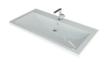 Раковина Madera Alice 100 литьевой мрамор