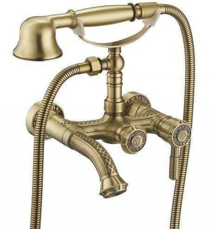 Смеситель для ванны ZORG Antic (A 200W-BR) бронза