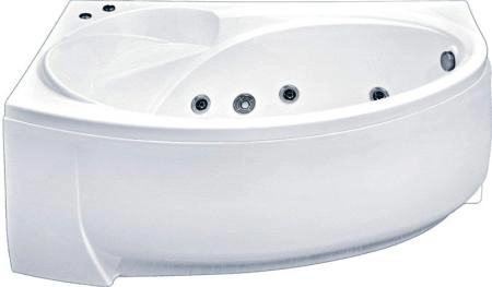Ванна Bas Фэнтази 150x88 без гидромассажа левая