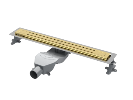 Душевой лоток Boheme Premium Trendy 80см, нерж.сталь ЗОЛОТО 983-80-G