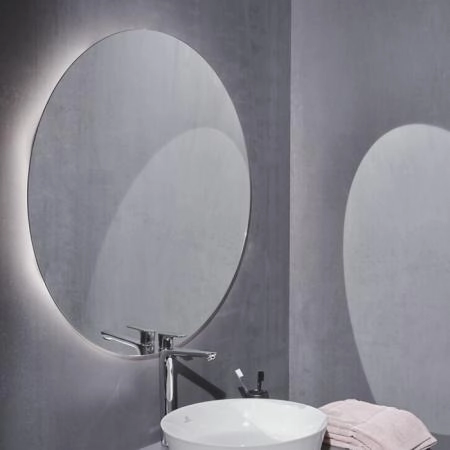Ideal Standard Conca Круглое зеркало с диаметральной светодиодной подсветкой 80x2,6x80см