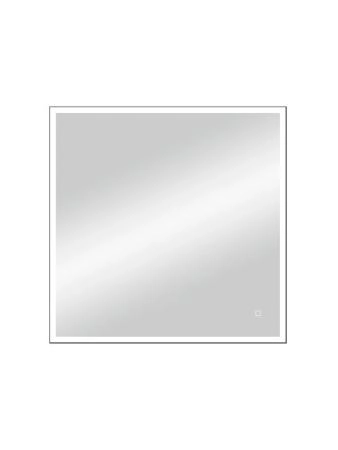 Зеркало Континент Solid Black standart 800x800 ЗЛП1608 с подсветкой