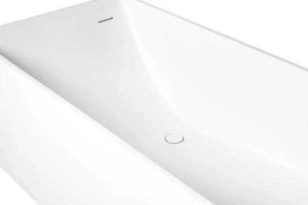 Ванна NT BAGNO NT205 TRIESTE 1700x720 искусственный камень белый матовый