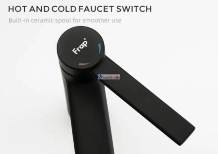 Смеситель для раковины Frap F1067-6 черный
