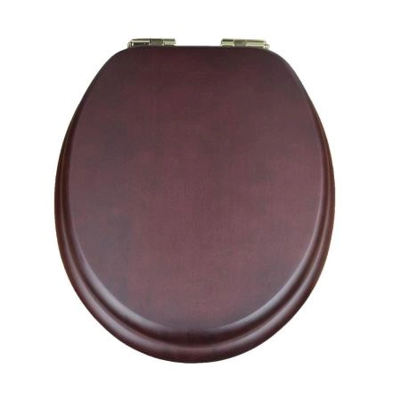 Деревянное сиденье Magliezza Retro 9000M-DO SoftClose, золото, махагон матовый