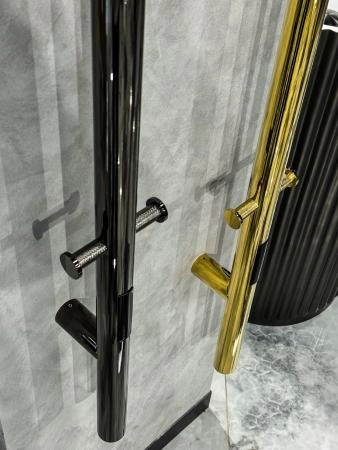 Полотенцесушитель электрический Boheme Uno SHINE GUN METAL 726-SGM
