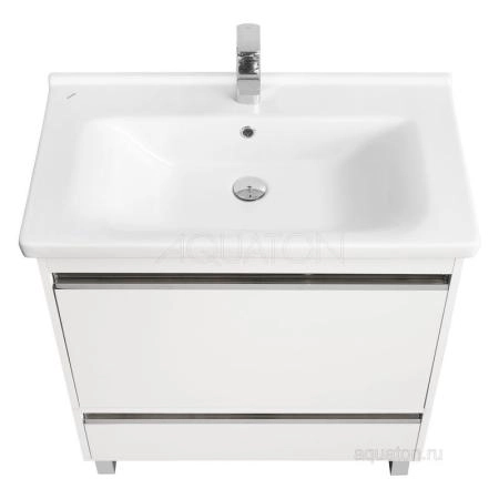 Тумба под раковину Aquaton Капри 1A230201KP010 80 с ящиком,белый