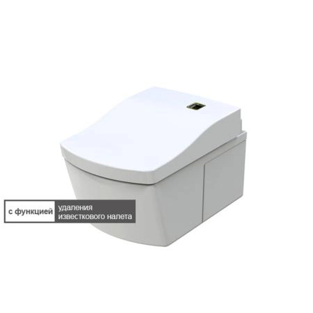 TOTO NEOREST AC Унитаз подвесной 423x666x410 мм, без сиденья (подходит: TCF996WG) безободковый, CeFiONtect, Tornado Flush  цвет: белый