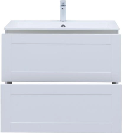 Тумба под раковину Aquanet Терра 80 белый матовый