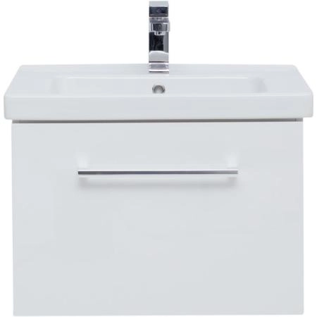 Тумба Dreja BIG INN 65 см под умывальник белый глянец, подвесная