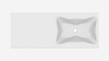 Раковина Marko над стиральной машиной Клевер 120 реверсивная