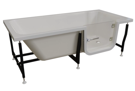 Ванна "Грасс 2" (правое исполнение, ванна с рамой - 1 шт., слив-перелив - 1 шт., фронтальная панель - 1 шт.)