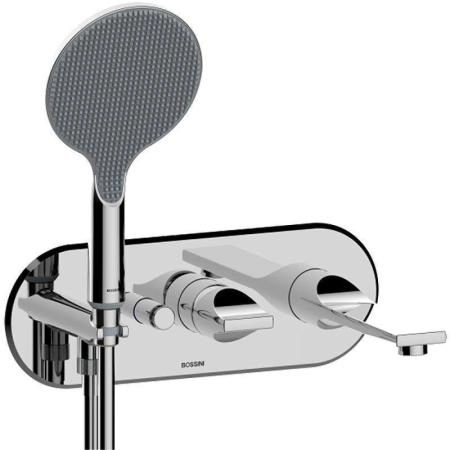 Смеситель для ванны Bossini Apice Z00557.030 настенный, хром