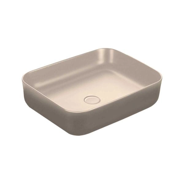 Раковина Vincea VBS-105MC, 500*390*130, накладная, цвет капучино матовый фарфор