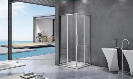 Душевой уголок IDEA CR-80-C-CH 80x80 прозрачное