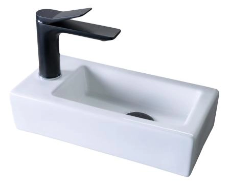 Раковина Gid N9272R 37x18 подвесная белая