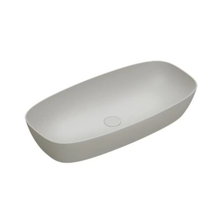 Catalano Alvea Раковина 80x40см накладная, без отв., цвет: Cemento Satinato