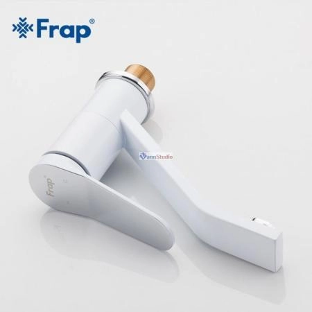 Смеситель для кухни Frap F4545 белый хром