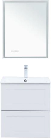 Тумба под раковину Aquanet Терра 60 белый матовый