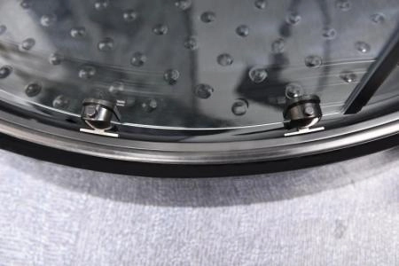 Душевая кабина ESBANO 100x100x210 ESB-100CR черная