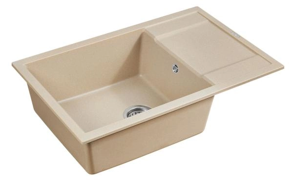 Кухонная мойка Paulmark VERLASS PM317850-QU кварц 780х500 кварцевая