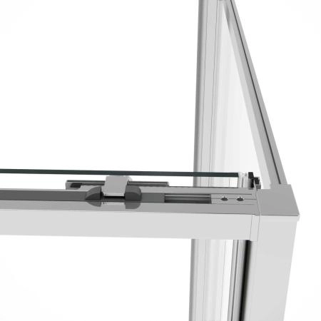 Душевой уголок Vincea Slim Soft VSR-1SS1011CL, 1100*1000, хром, стекло прозрачное