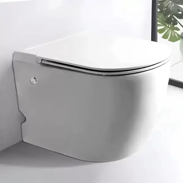 Унитаз импульсный Ceruttispa SELLA Pulse CT10198 приставной безободковый