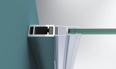 Душевая дверь BelBagno ETNA 100 прозрачное стекло 6 мм профиль хром ETNA-B-1-100-C-Cr