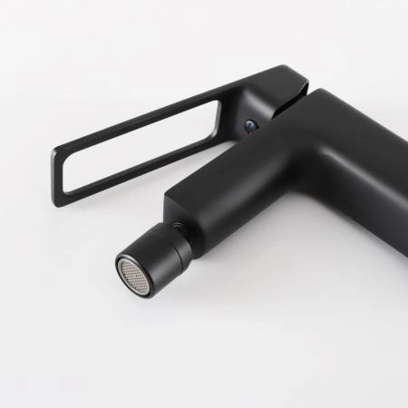 Смеситель Gid Niagara L057-BM-B для биде Черный матовый