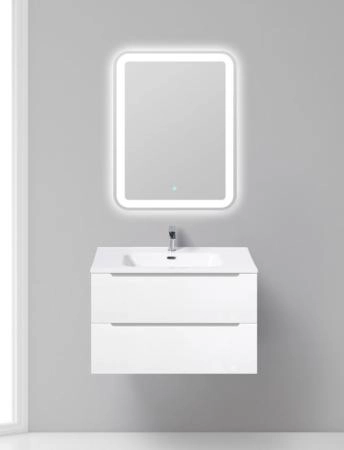 Тумба под раковину BelBagno ETNA-800-2C-SO-RW-P Rovere Moro 80 см подвесная